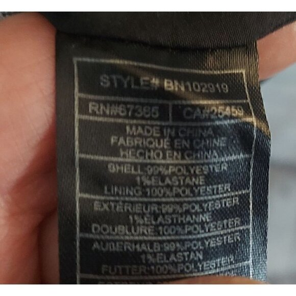 Steve Madden Nika Blazer Gray Plaid/NWT, Size M - Picture 5 of 6